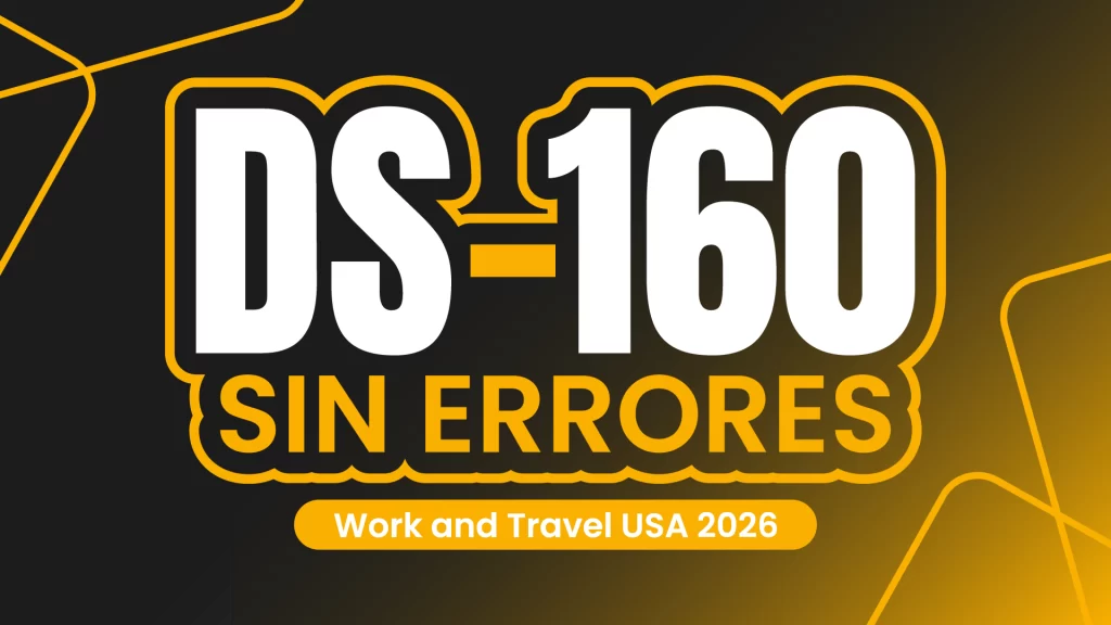 Llena tu Formulario DS-160 | SWT2026